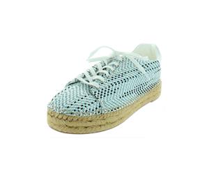 Marc Fisher Womens Mandi Leather Espadrille Fashion Sneakers