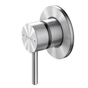 Methven Stainless Steel Turoa Shower Mixer