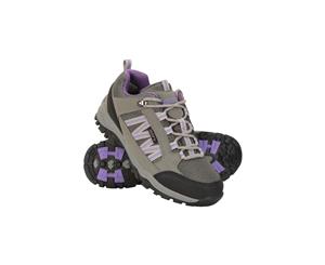 Mountain Warehouse Womens Waterproof Walking Shoes Ladies Hiking Trainers - Dark Grey