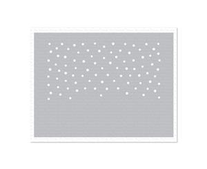 My Favorite Things - Snowfall - Horizontal Stencil