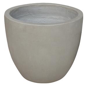 Northcote Pottery 45 x 36cm Polished Cement PrecinctLITE Monash Egg Planter