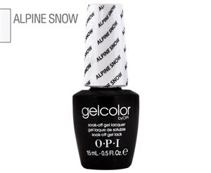 OPI GelColor Lacquer - Alpine Snow