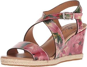 Patricia Nash Womens Rafa Leather Open Toe Casual Strappy Sandals