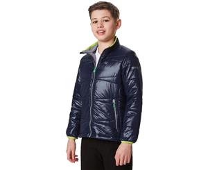 Regatta Boys & Girls Icebound IV Lightweight Water Repellent Jacket - Navy