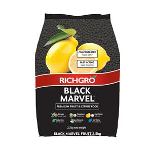 Richgro 2.5kg Black Marvel Premium & Citrus Fruit