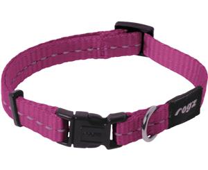 Rogz Utility Nitelife Small Dog Collar Pink