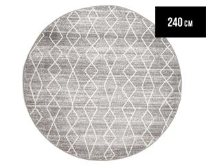 Rug Culture 240x240cm Karnak Rug - Silver