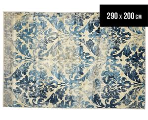 Rug Culture 290x200cm Artemis Rug - Navy/White