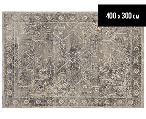 Rug Culture 400x300cm Sophia 885 Power Loomed Rug - Bone