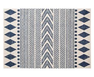 Rug Culture 500x80cm Mirage Modern Runner - Navy