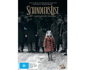 Schindlers List 25th Anniversary Edition DVD Region 4