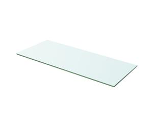 Shelf Panel Glass Clear 60x20cm Wall Display Bracket Ledge Plate Sheet