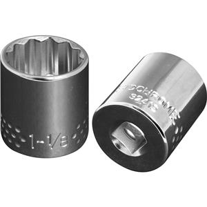 Sidchrome 1-1/8'' 1/2'' 12 Point Drive Socket