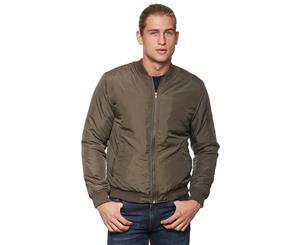 Silent Theory Men's Vital Bomber Jacket - Khaki