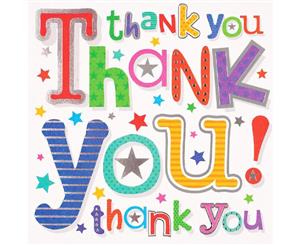 Simon Elvin Thank You Twin Display Packs (Pack Of 6) (Multicoloured Stars) - SG13591