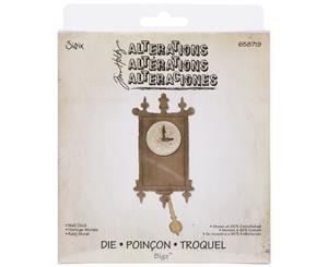 Sizzix Bigz Die By Tim Holtz 5.5&quotX6"-Wall Clock