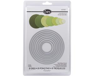 Sizzix Framelits Dies 8/Pkg-Circles