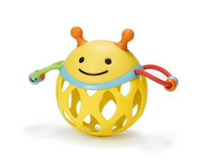 Skip Hop Explore & More Collection Roll-around Rattles - Bee