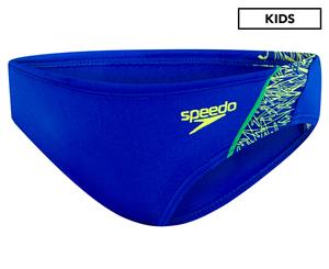 Speedo Boys' Boom Swim Brief - Speed/Safety Yellow