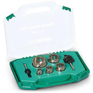 Sutton 19-51mm Diamond Grit Holesaw Set - 7 Piece