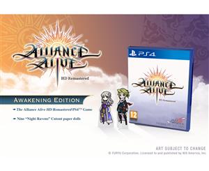 The Alliance Alive HD Remastered Awakening Edition PS4 Game