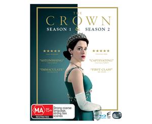 The Crown Season 1 & 2 One & Two Box Set Blu-ray Region B