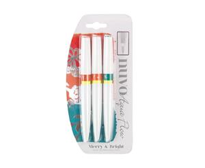 Tonic Studios - Nuvo Aqua Flow Pens 3 pack - Merry & Bright