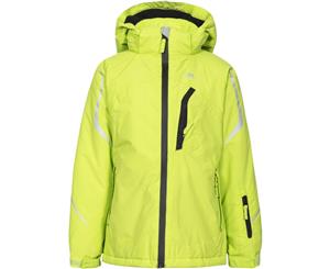 Trespass Girls Jala Waterproof Breathable Padded Hooded Skiing Coat - Kiwi