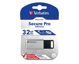 Verbatim Secure Pro USB 3.0 Drive 32GB