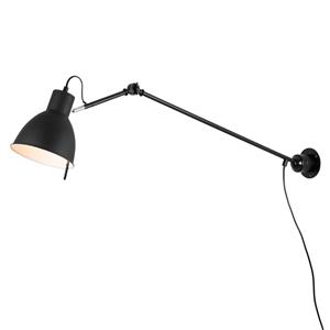 Verve Design Harper DIY Wall Light with Long Arm - Black