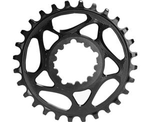 absoluteBLACK Round Direct Mount SRAM GXP Narrow Wide 30t Chainring Black