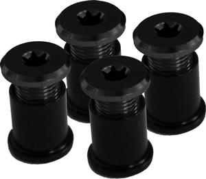 ethirteen Long Chainring Bolts Black (4 pack)