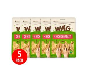 5 x WAG Chicken Breast Dog Treats 200g