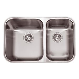 Abey 1.75 Left Hand Bowl Stainless Steel Brisbane Undermount Sink