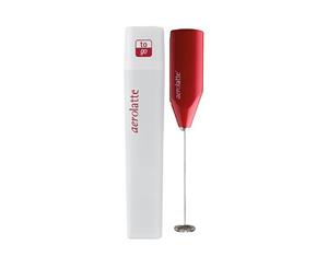 Aerolatte To Go Milk Frother RED With Case