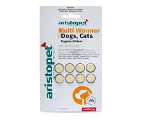 Aristopet MultiWormer for Dogs and Cats 8 Pack