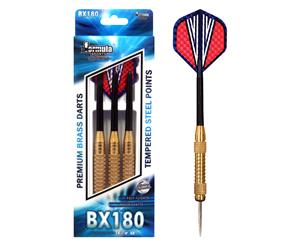 BX180 Premium High impact Brass Darts All weight options with Barrel designs