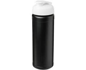 Baseline Plus 750Ml Flip Lid Sport Bottle With Grip (Solid Black/White) - PF2823