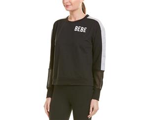 Bebe Sport Cropped Logo Sweatshirt