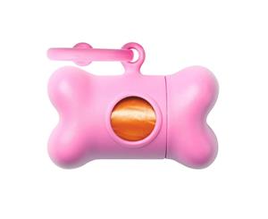 Bon Ton Macaron Pink Poop Bag Holder