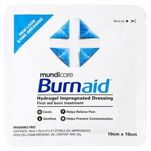 Burnaid Dressing 10 x 10 cm