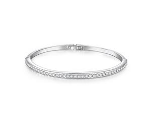 Chic Bangle w/Swarovski Crystals