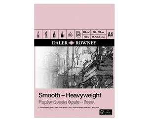 Daler Rowney Heavyweight Cartridge Pad 220gm A4 25s (Pad)