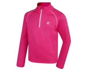 Dare 2B Childrens/Kids Consist Core Stretch Midlayer (Cyber Pink) - RG4405