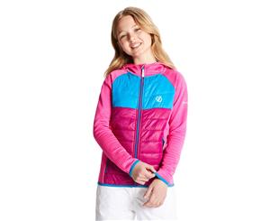 Dare 2b Girls Infamy Hybrid Lightweight Insulated Ski Coat - CyberPk/FuPk