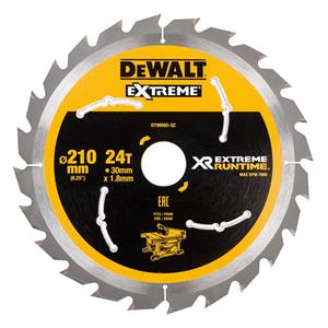 DeWALT 210mm 24T Extreme Runtime Table Saw Blade