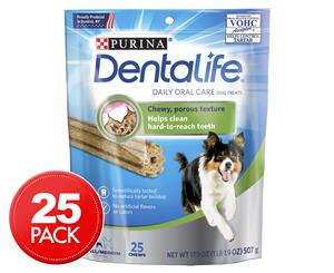 Dentalife Daily Oral Care Small/Medium Dog Treats 25 Chews