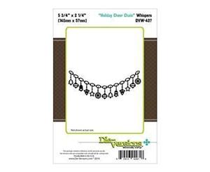 Die-Versions Whispers Die Holiday Cheer Chain 5.75Inchx2.25Inch