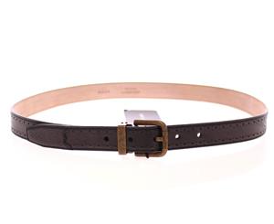 Dolce & Gabbana Blue Leather Logo Belt