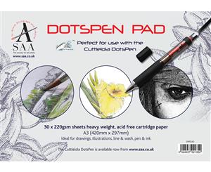 DotsPen Pad 220gsm Cartridge Pad (A3) - 30 sheets